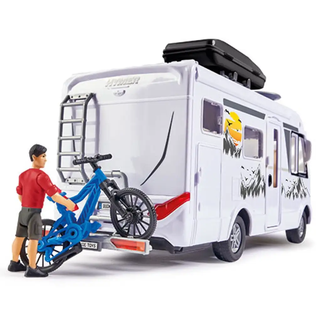Hymer Camping Van Wohnmobil mit Zubehör 30cm - Dickie Toys kép 3