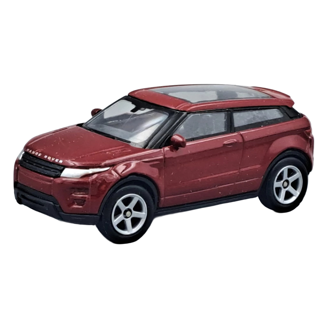 Welly: Land Rover Evoque burgunderrotes Metallmodellauto 1:64 kép 2