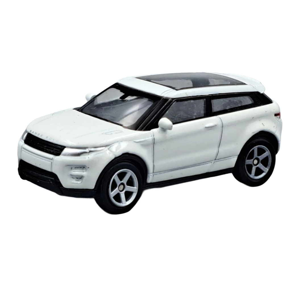 Welly: Land Rover Evoque weißes Metallauto Modell 1/64 kép 2