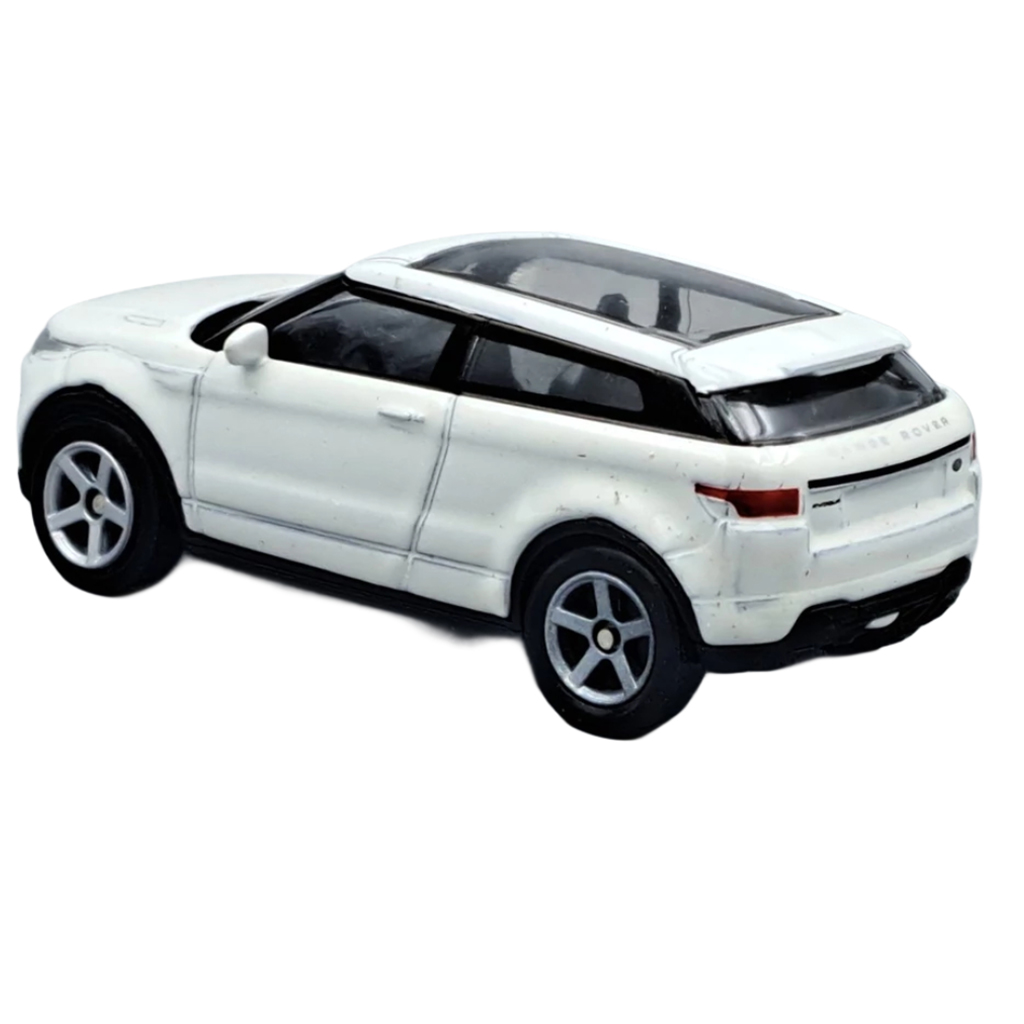 Welly: Land Rover Evoque weißes Metallauto Modell 1/64 kép 3
