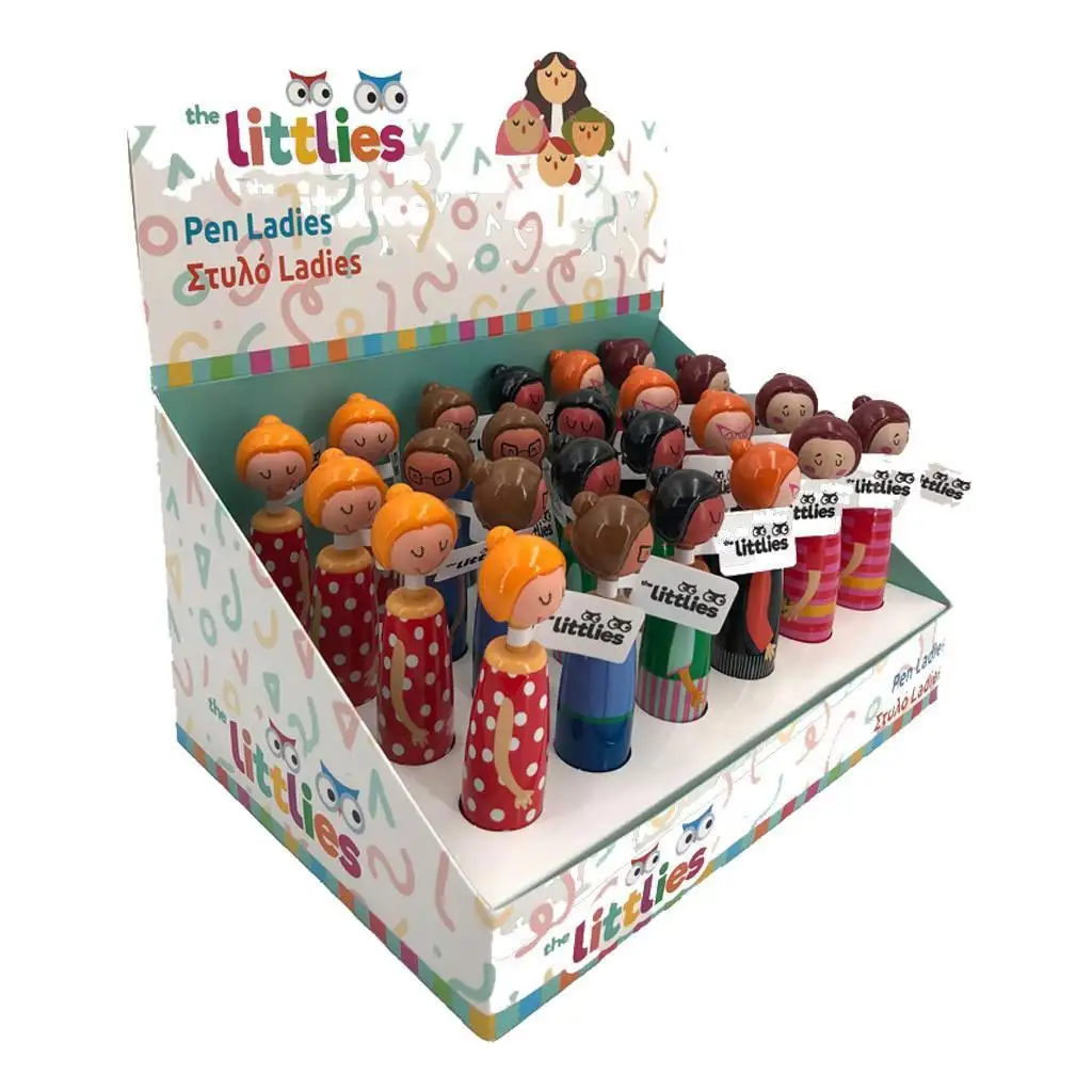 The Littlies: Lányos kialakítású tollak többféle változatban 1db kép 1