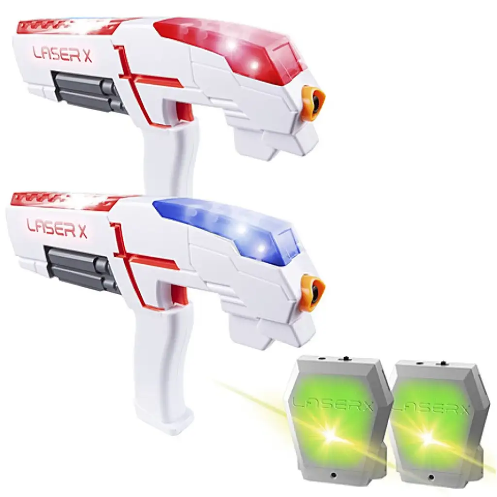 Laser-X lézerfegyver Dupla szett kép 2