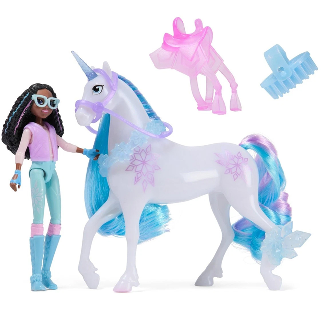 Einhorn Akademie: Layla und Glacier Spielset - Spin Master kép 2