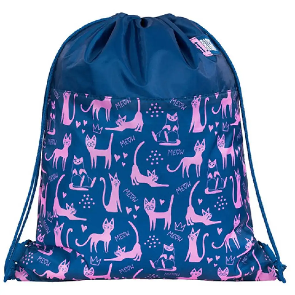 St.Right Lazy Cats Turnbeutel, Sportbeutel 43x34cm