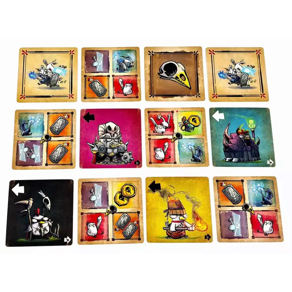 Kampfhühner-Brettspiel kép 4