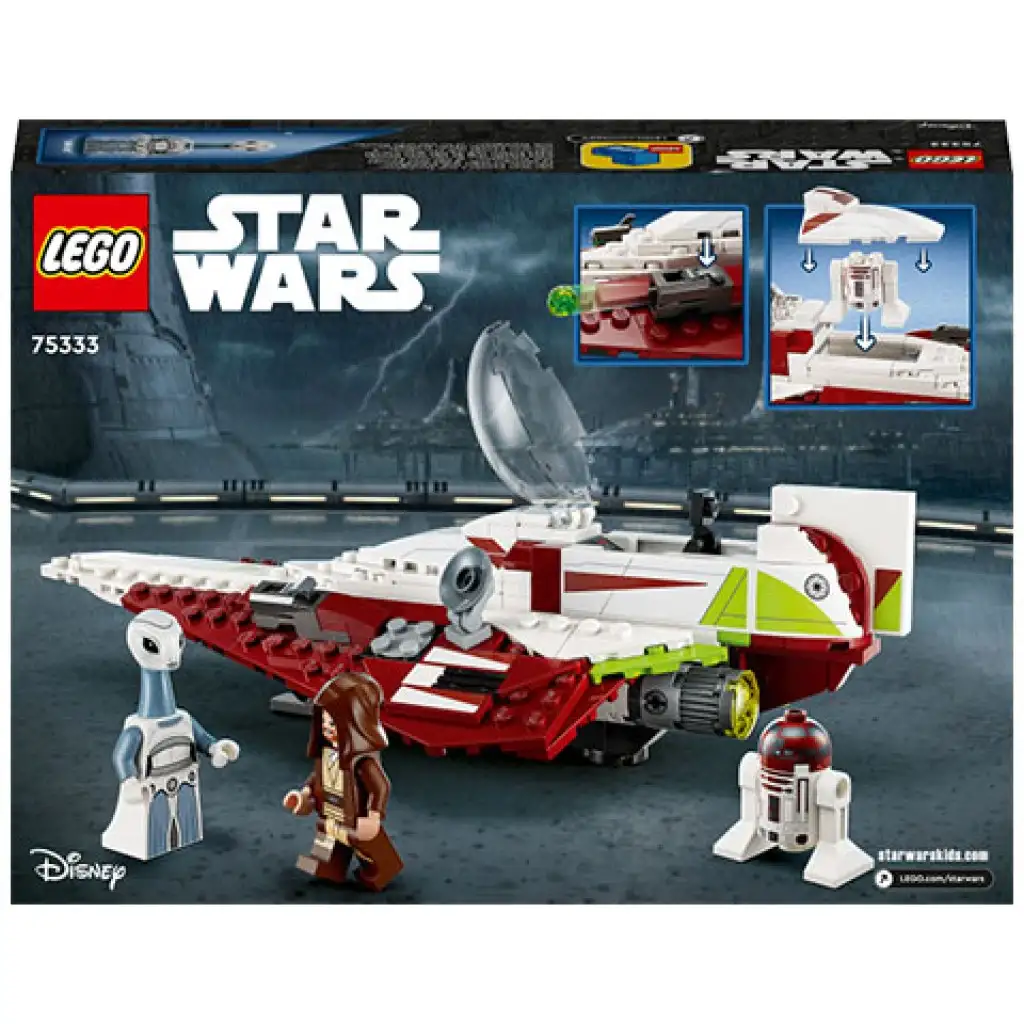 LEGO® Star Wars™: Obi-Wan Kenobis Jedi Starfighter™ (75333) kép 2