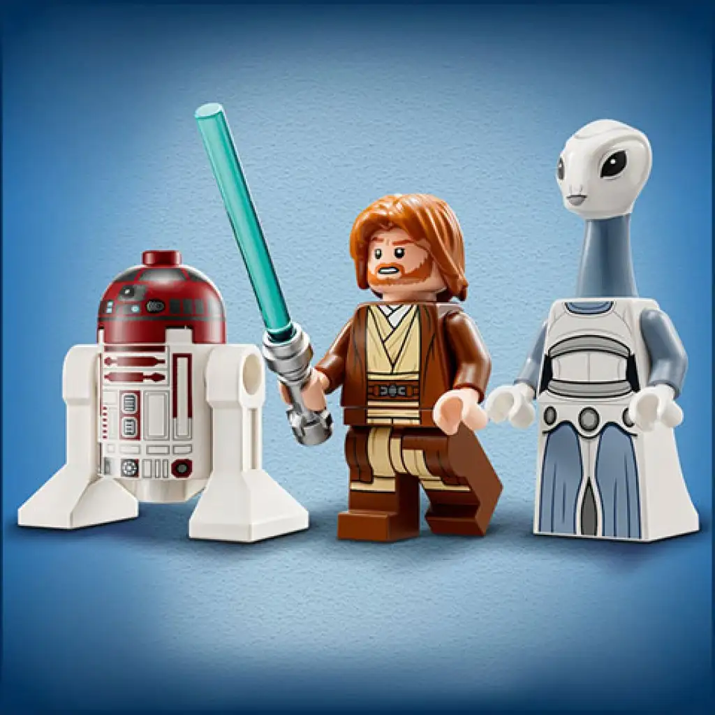 LEGO® Star Wars™: Obi-Wan Kenobis Jedi Starfighter™ (75333) kép 5