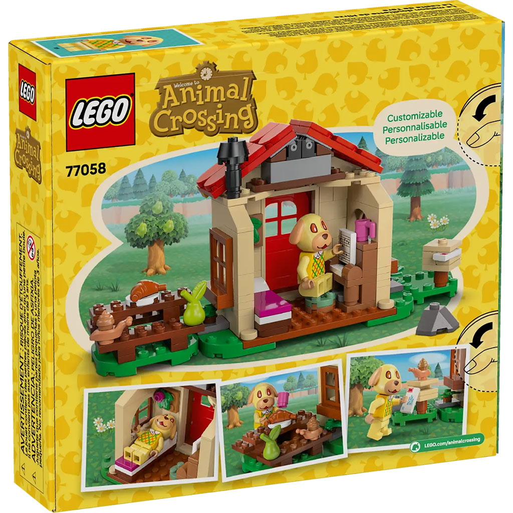 LEGO® Animal Crossing™: Goldies gemütliches Häuschen kép 6
