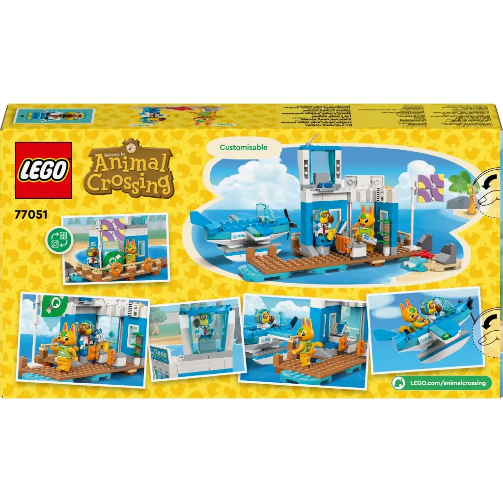 LEGO® Animal Crossing™: Fliege mit Dodo Airlines (77051) kép 2