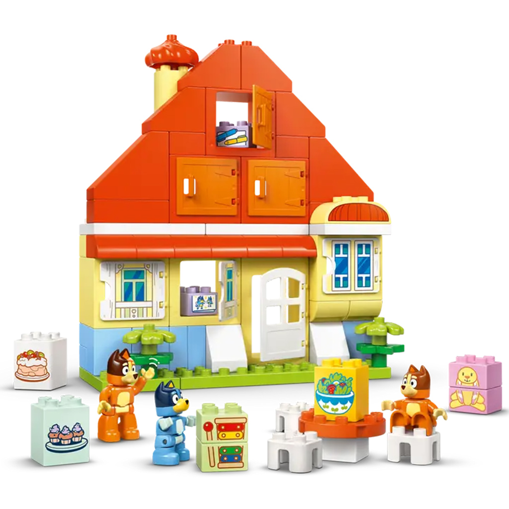 LEGO® DUPLO®: Bluey™ Familienhaus Memo-Spiel (10459) kép 5