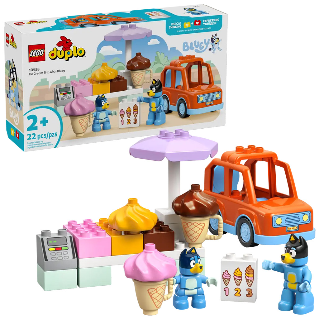 LEGO® DUPLO®: Eis essen mit Bluey™ (10458)