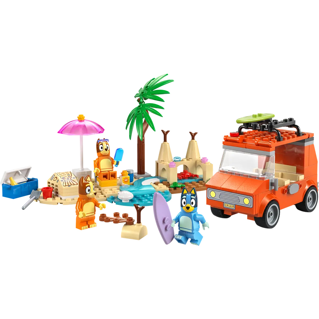 LEGO® Bluey™: Bluey und ihre Familie machen einen Ausflug zum Strand (11202L) kép 2