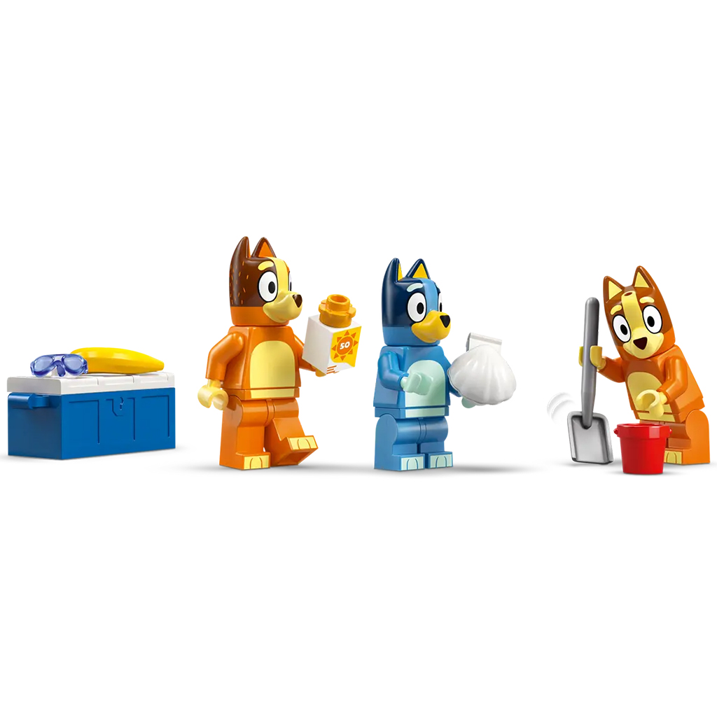 LEGO® Bluey™: Bluey und ihre Familie machen einen Ausflug zum Strand (11202L) kép 3