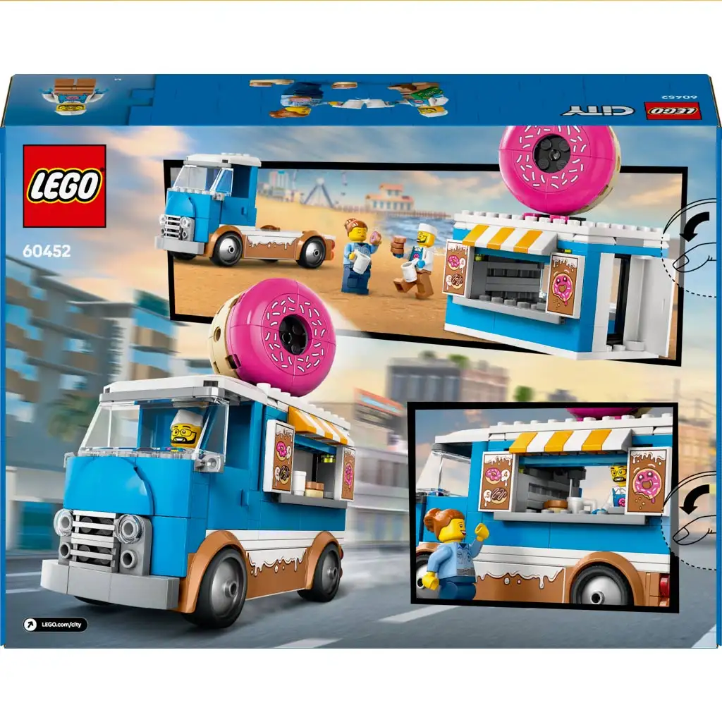 LEGO® City: Donut-Shop Verkaufswagen (60452) kép 5