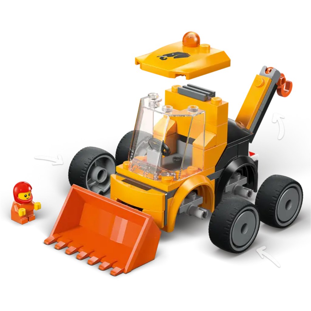 LEGO® City: Fahrzeuge – Baustellenlader (60483) kép 3