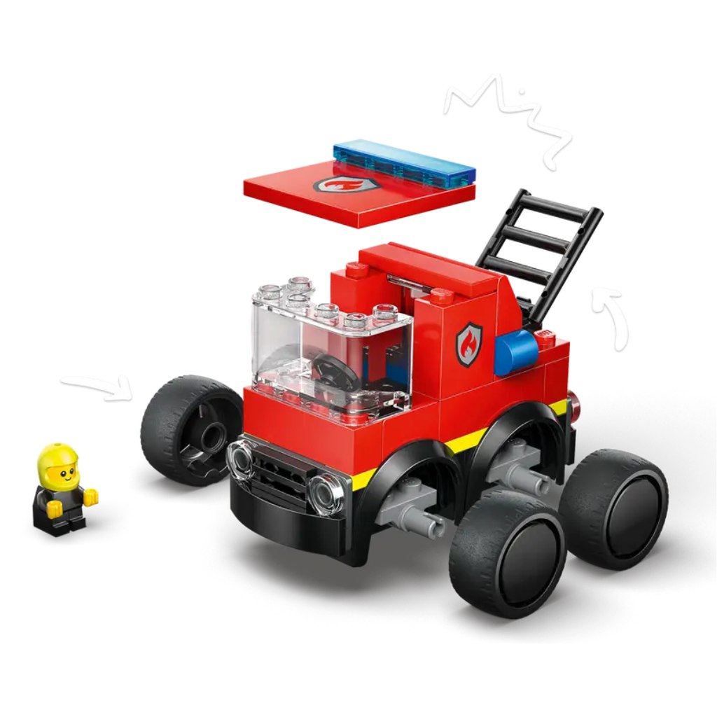 LEGO® City: Fahrzeuge – Feuerwehrauto (60482) kép 3