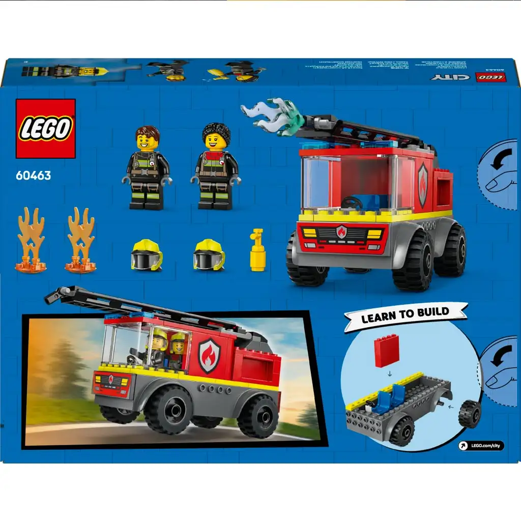 LEGO® City: Feuerwehrleiterwagen (60463) kép 5