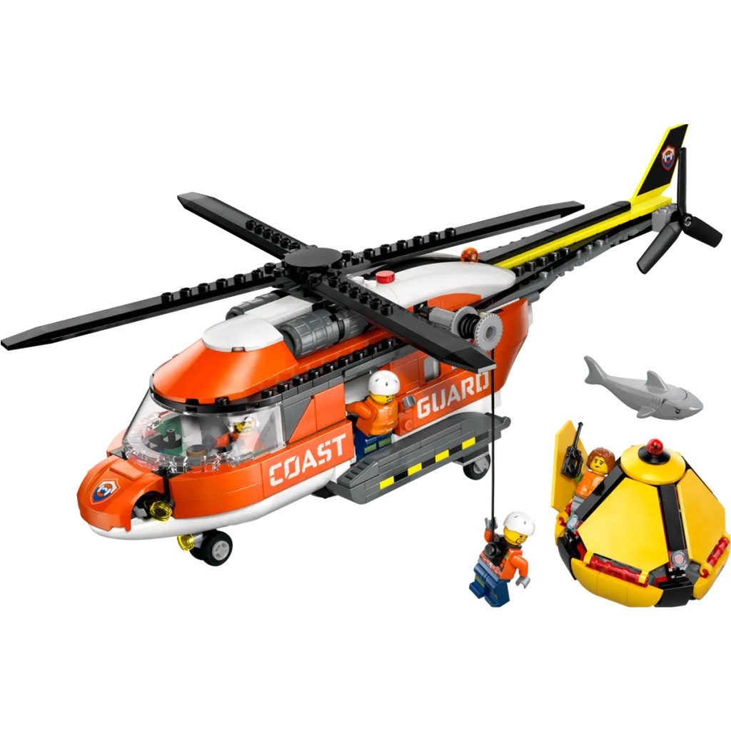 LEGO® City: Küstenwache Hubschrauber (60503) kép 2