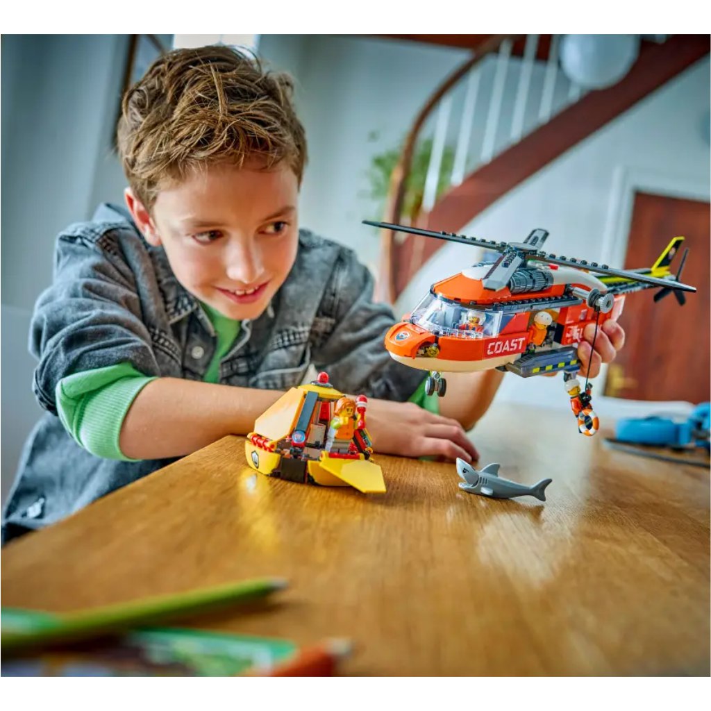 LEGO® City: Küstenwache Hubschrauber (60503) kép 4