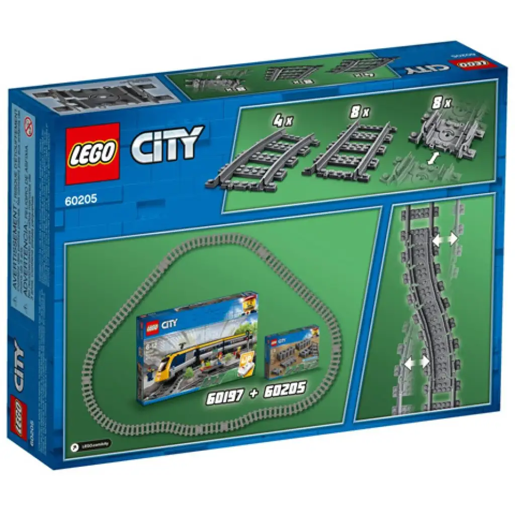 LEGO® City: Eisenbahnschienen (60205) kép 4