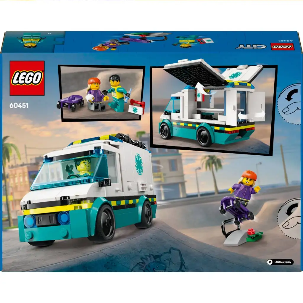 LEGO® City: Notarztwagen (60451) kép 5