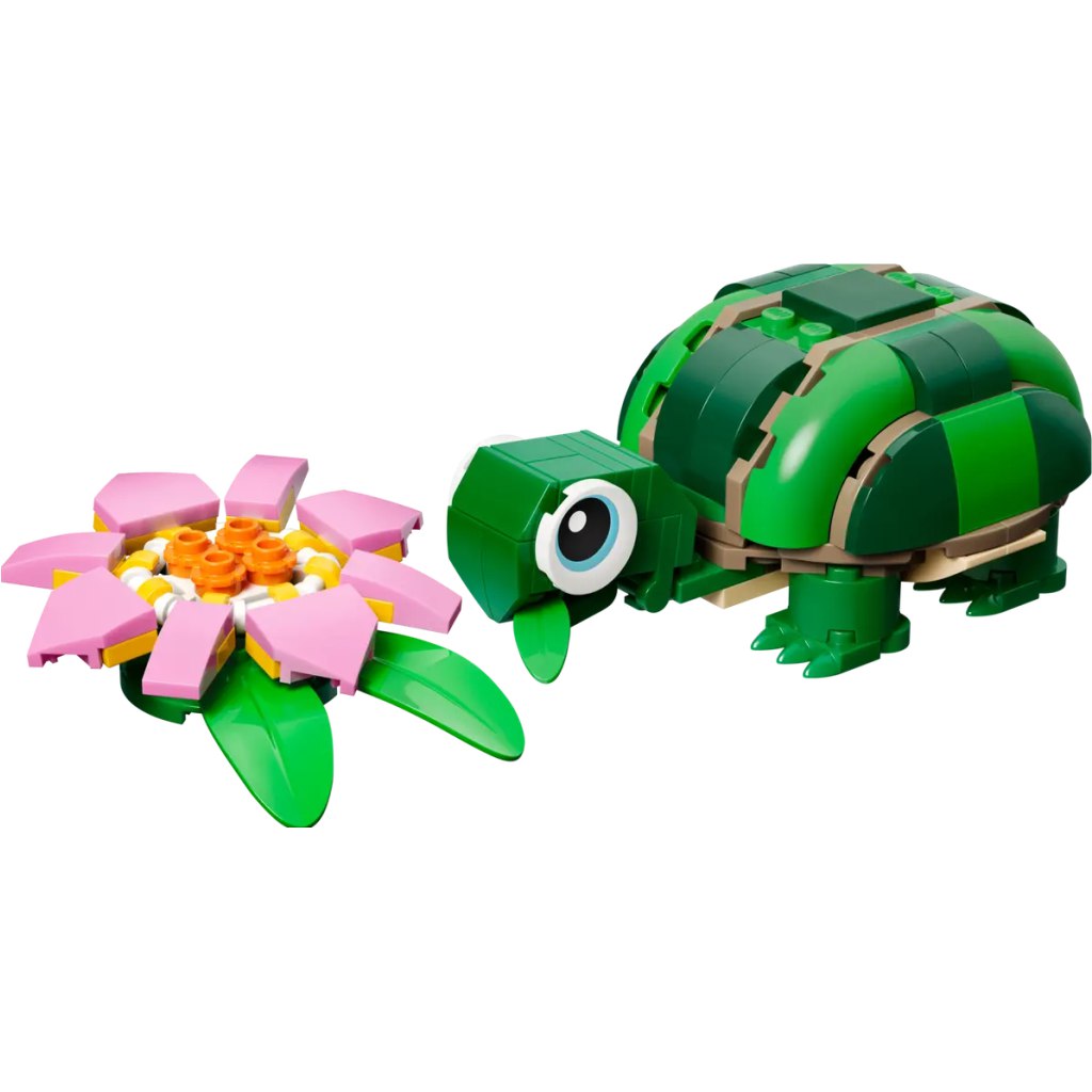 LEGO® Creator: Teknős egy vízililiom-virággal (31377) kép 2