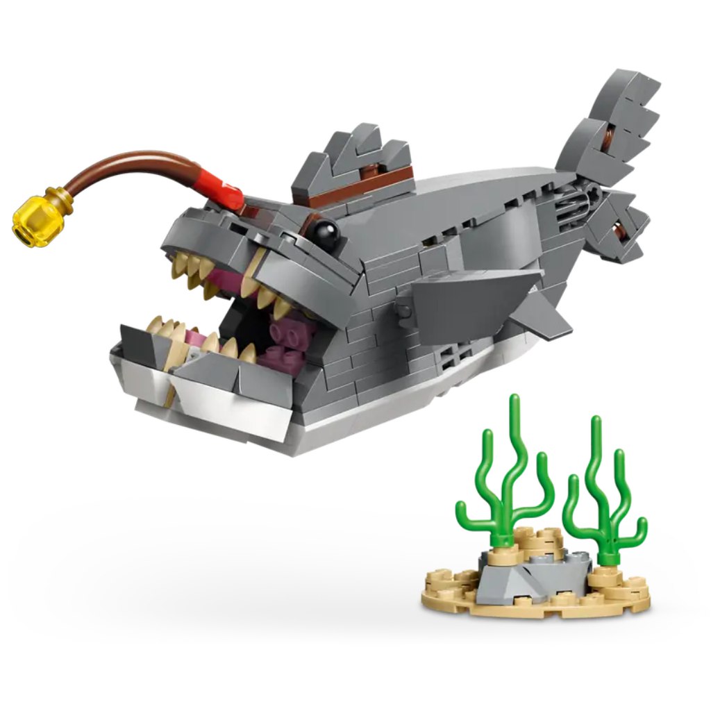 LEGO® Creator: Gefährlicher Hai mit einer Schatztruhe (31381) kép 3