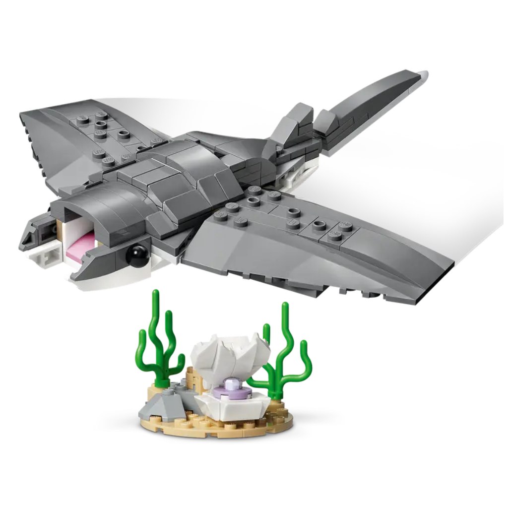 LEGO® Creator: Gefährlicher Hai mit einer Schatztruhe (31381) kép 4