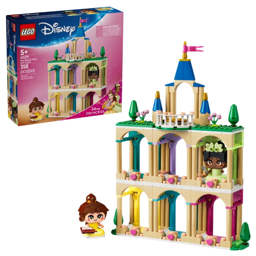 LEGO® Disney: Mini Belle und Tiana mit Schloss (43291)