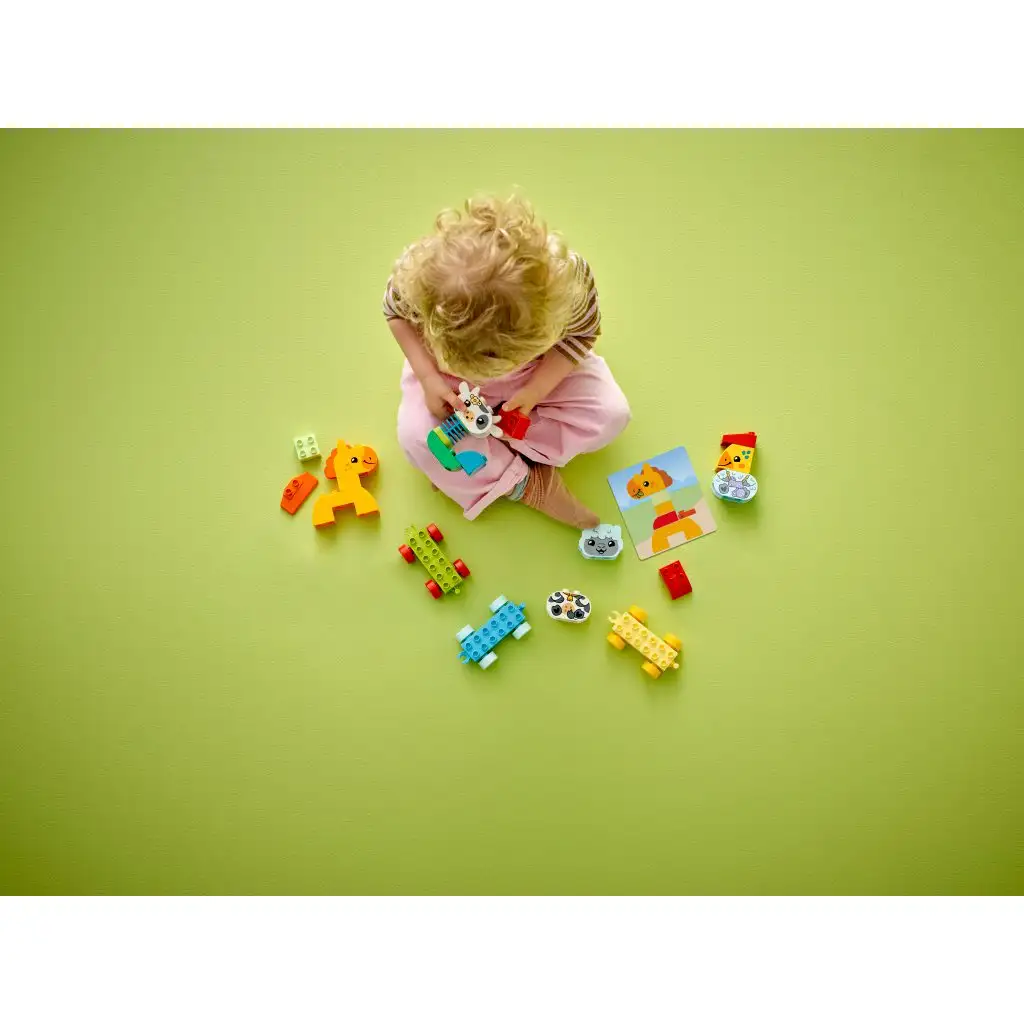 LEGO® DUPLO®: Tiere im Zug (10412) kép 7