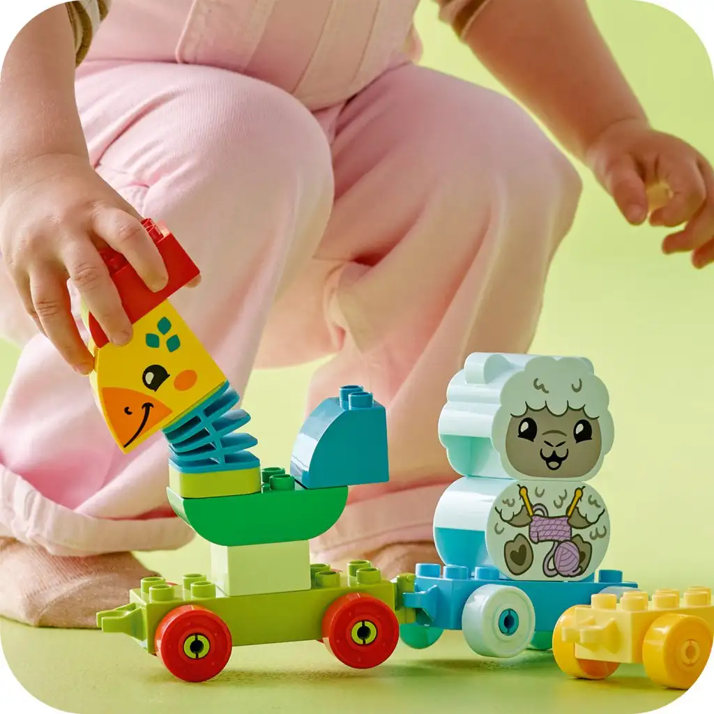 LEGO® DUPLO®: Tiere im Zug (10412) kép 9