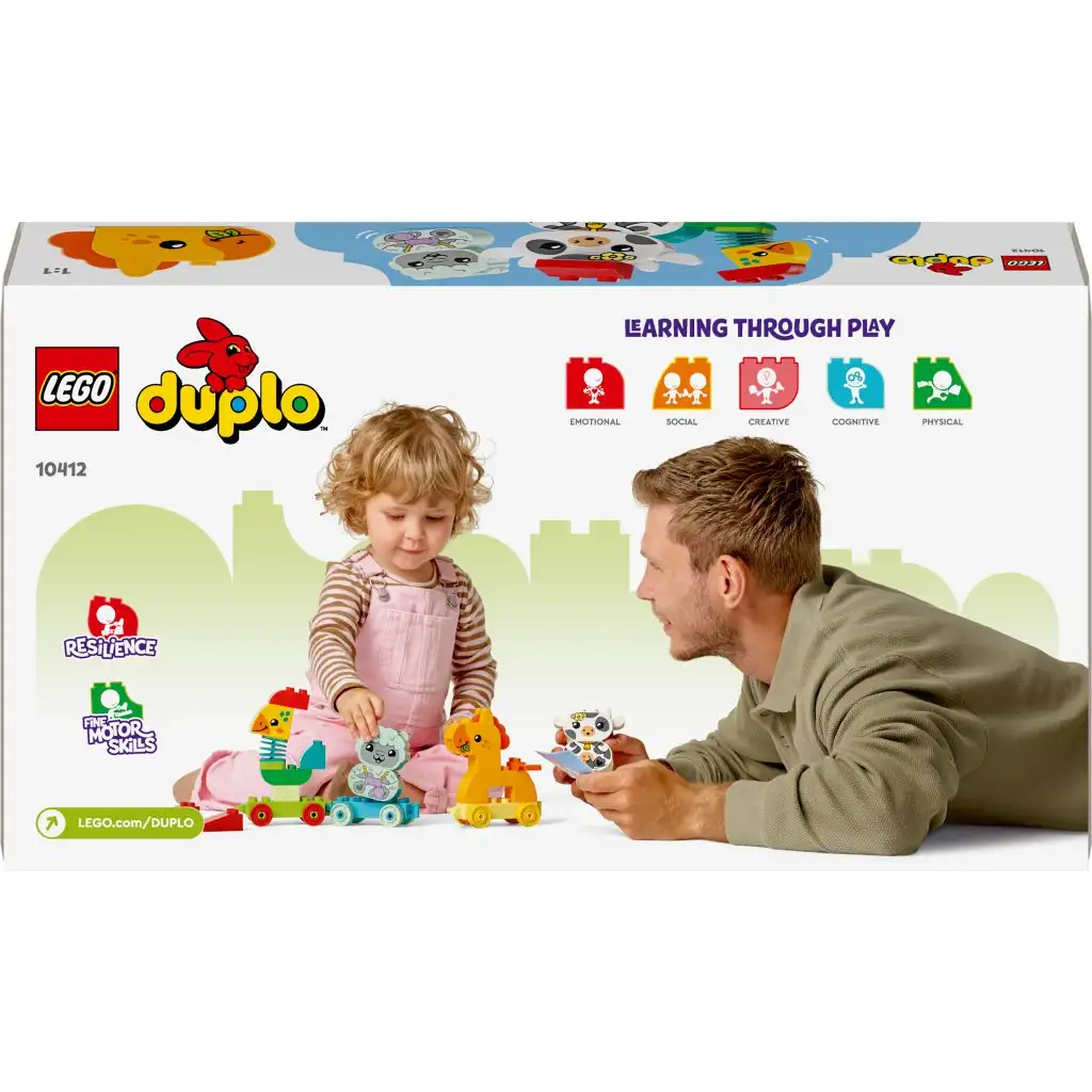 LEGO® DUPLO®: Tiere im Zug (10412) kép 2