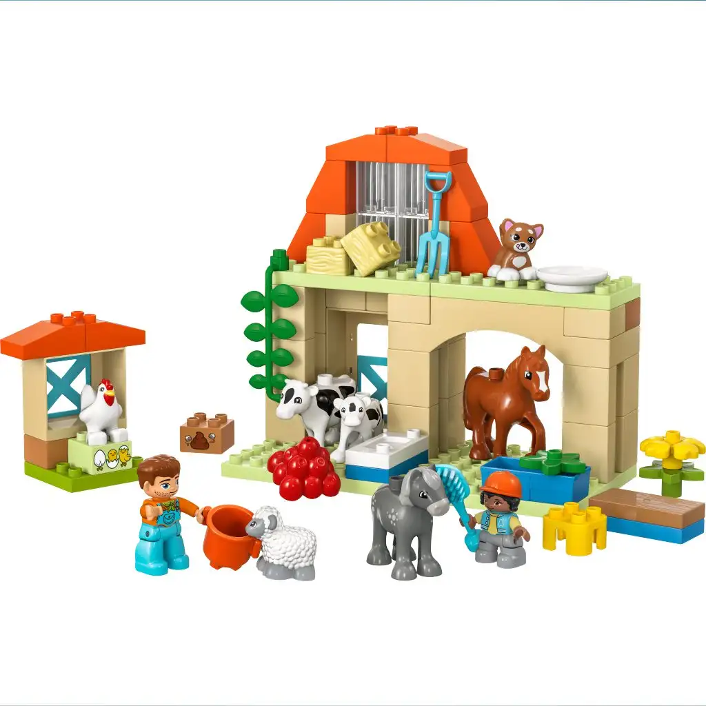 LEGO® DUPLO®: Tiere pflegen auf dem Bauernhof (10416) kép 3