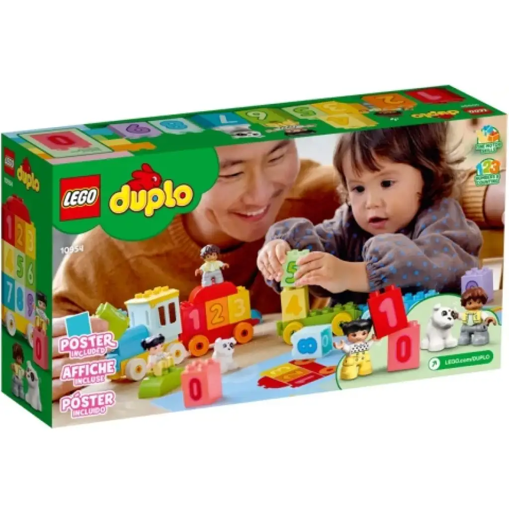 LEGO® DUPLO®: Zahlenzug - Lerne zählen (10954) kép 2