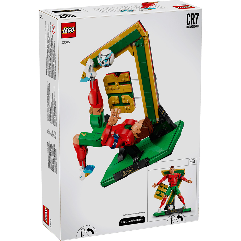 LEGO® Editions: Cristiano Ronaldo – Futball-legenda (43016) kép 7