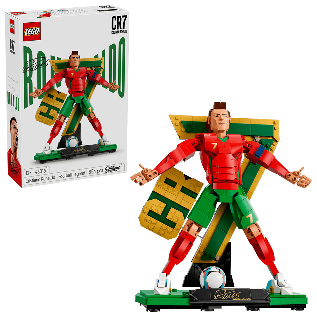 LEGO® Editions: Cristiano Ronaldo – Futball-legenda (43016) kép 1