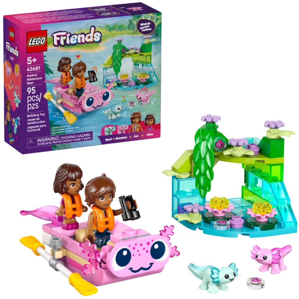 LEGO® Friends: Abenteuer auf dem Axolotl-Boot (42681)