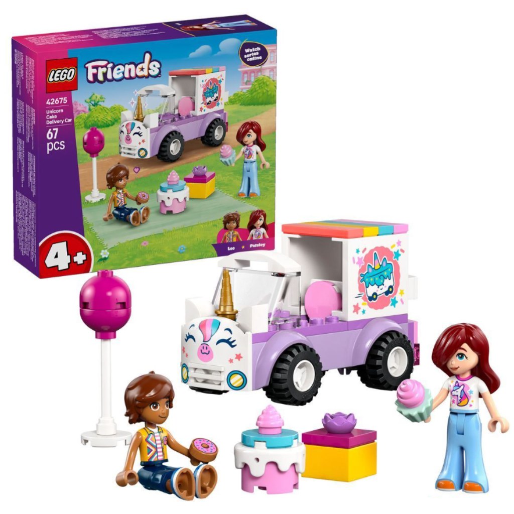 LEGO® Friends: Unikornisos tortaszállító autó (42675) kép 1
