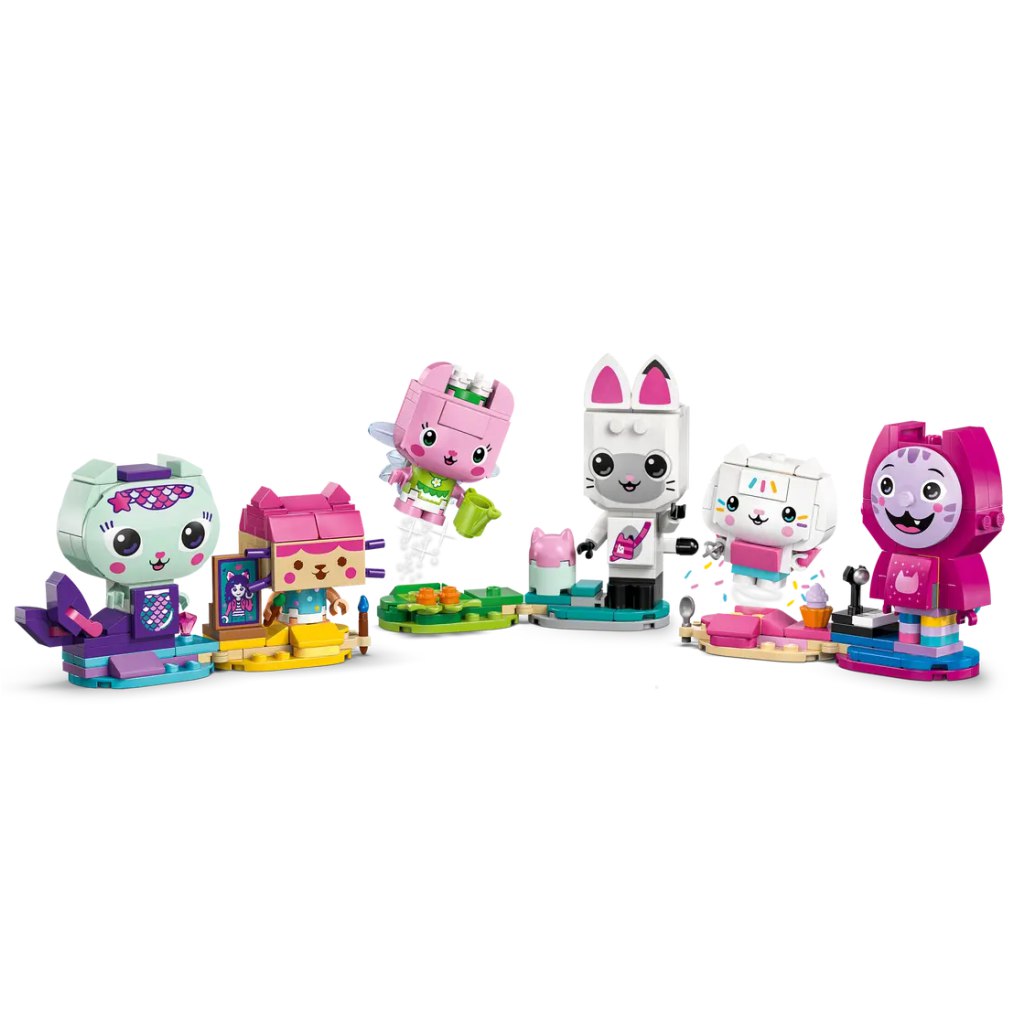 LEGO® Gabbys Puppenhaus: Gabbys katzenfreundliche Freunde aus Steinen (11215) kép 3