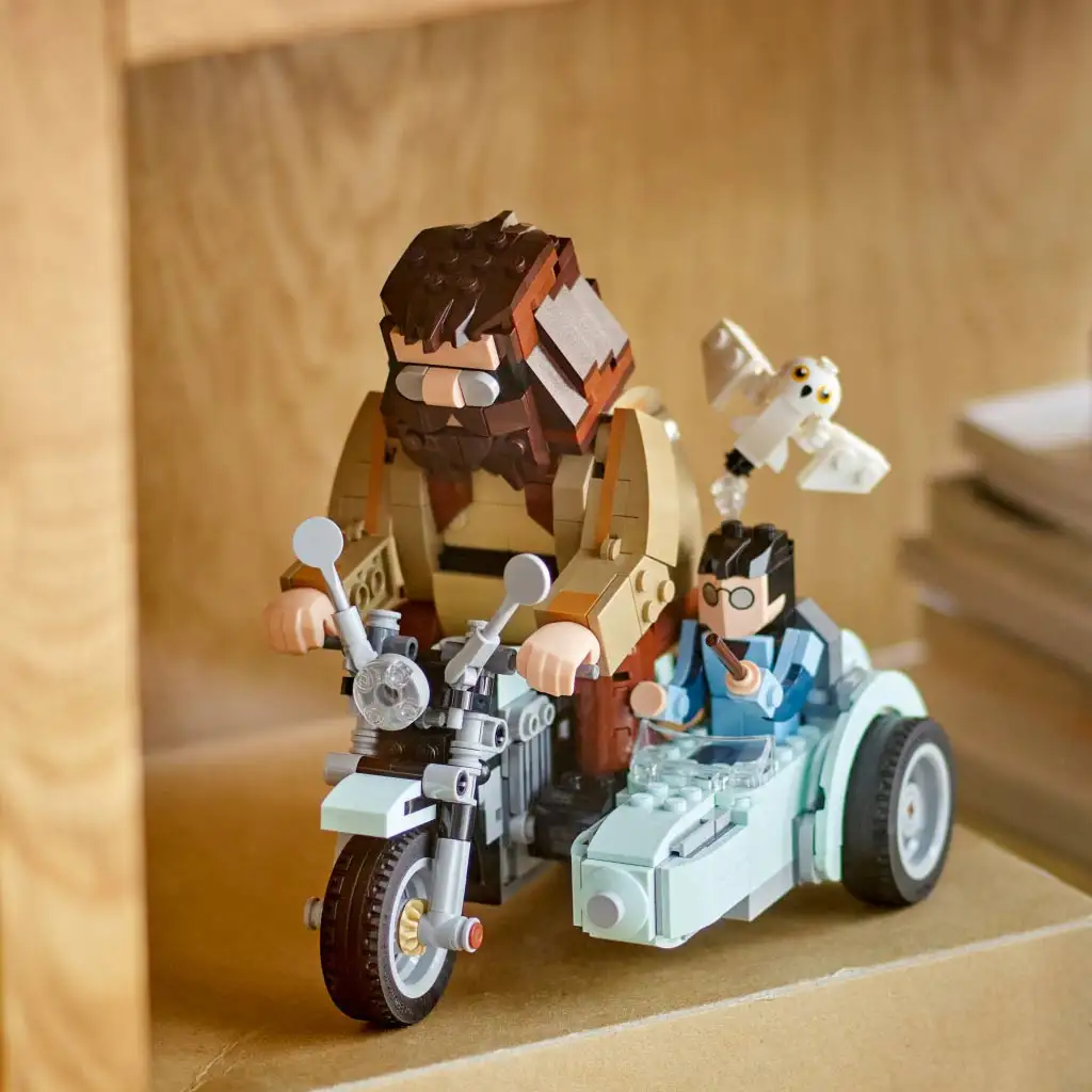 LEGO® Harry Potter: Hagrid™ és Harry motoros kalandjai (76443) kép 3