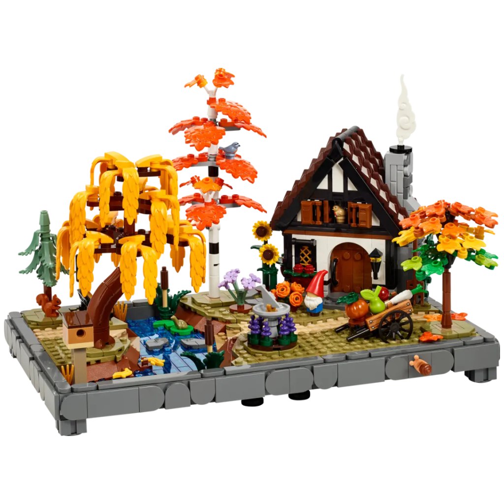 LEGO® Icons: Herbstlicher Garten mit Häuschen (11372) kép 2