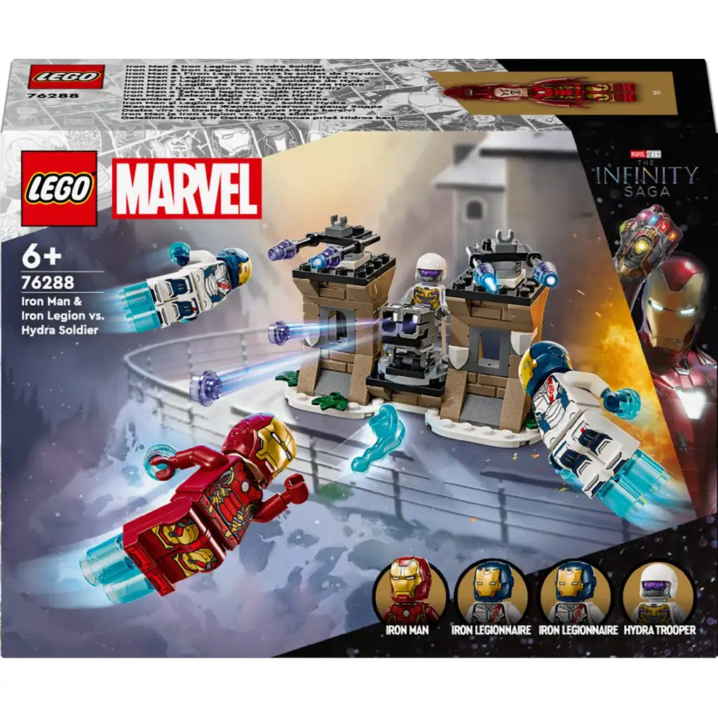 LEGO® Marvel: Iron Man und das Iron Legion vs. Hydra-Soldat (76288)