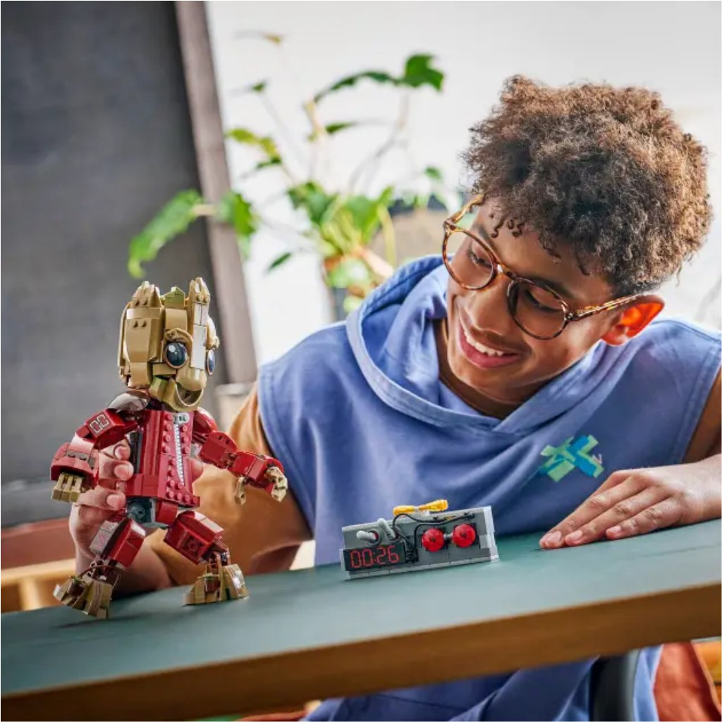 LEGO® Marvel: Groot im Ravagers-Anzug (76341) kép 4