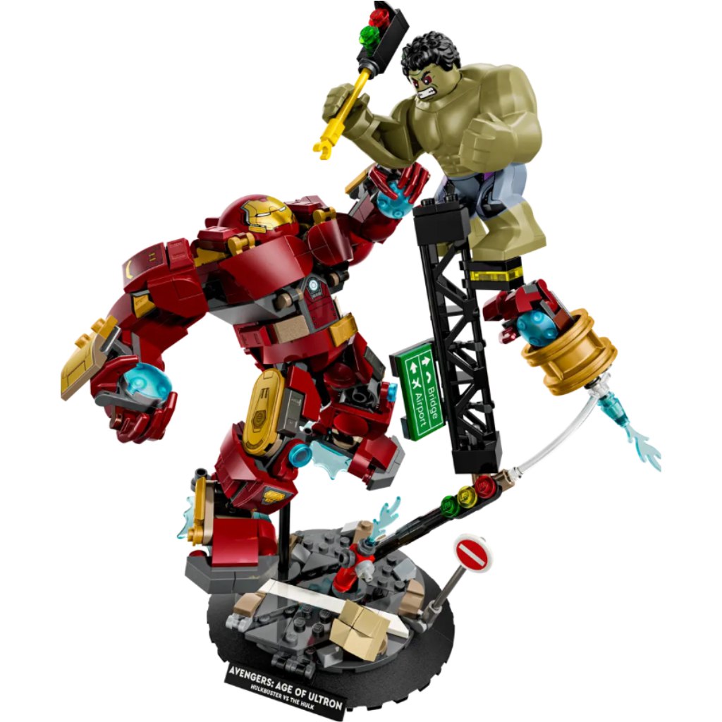 LEGO® Marvel: Der gewaltige Kampf zwischen Hulkbuster und Hulk (76343) kép 2
