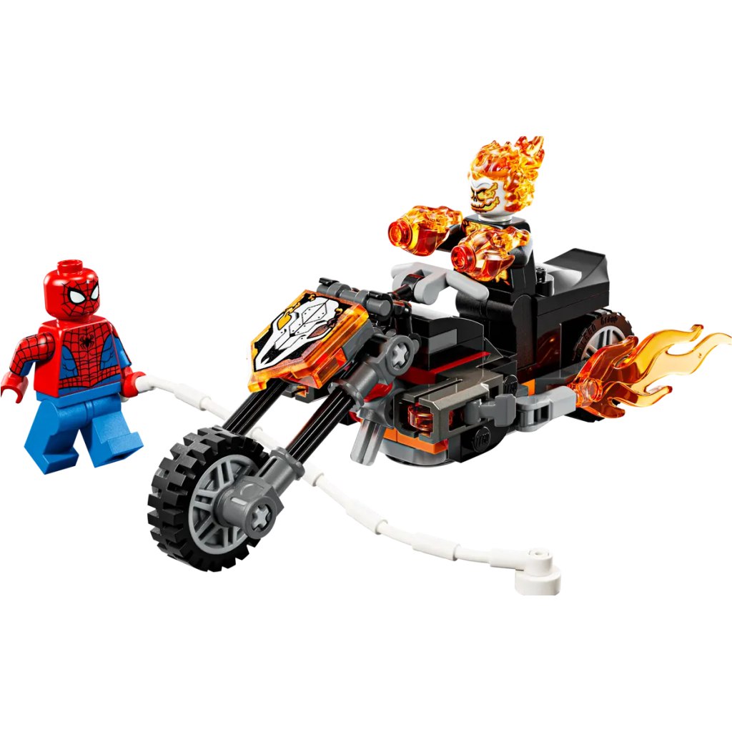 LEGO® Marvel: Spider-Man gegen den Ghost Rider auf dem Motorrad (76335) kép 2