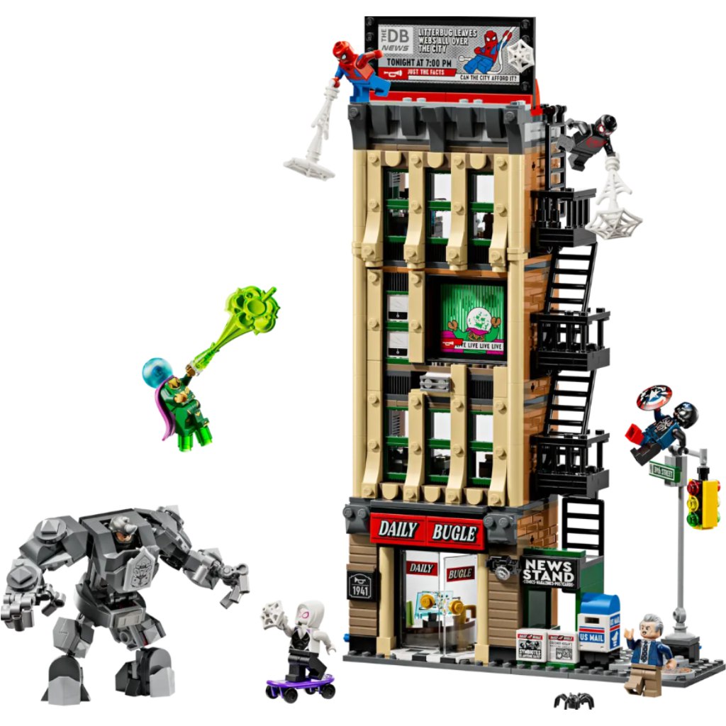 LEGO® Marvel: Spider-Man vs. Mysterio: Nachrichtenzentrale (76342) kép 2