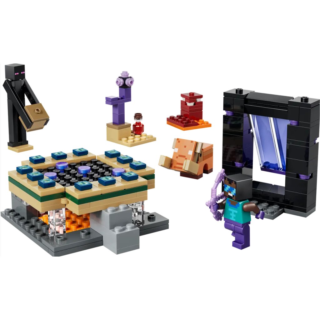 LEGO® Minecraft: Reise zum Nether-Portal und zum Endportal (21584) kép 2