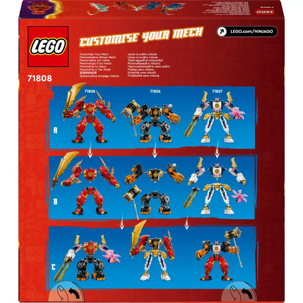 LEGO® Ninjago: Kais Feuer-Mech (71808) kép 5