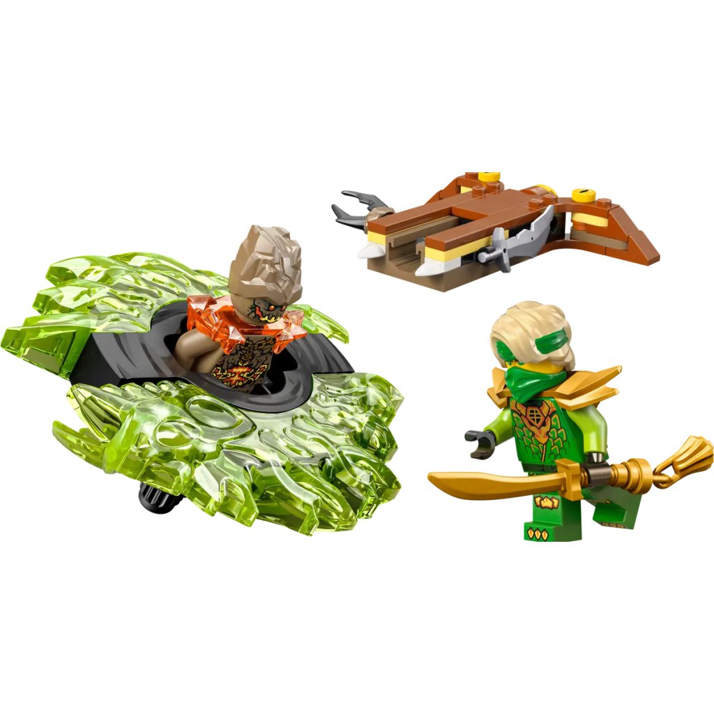 LEGO® Ninjago: Lloyds Spinner gegen das Erdmonster (71850) kép 2