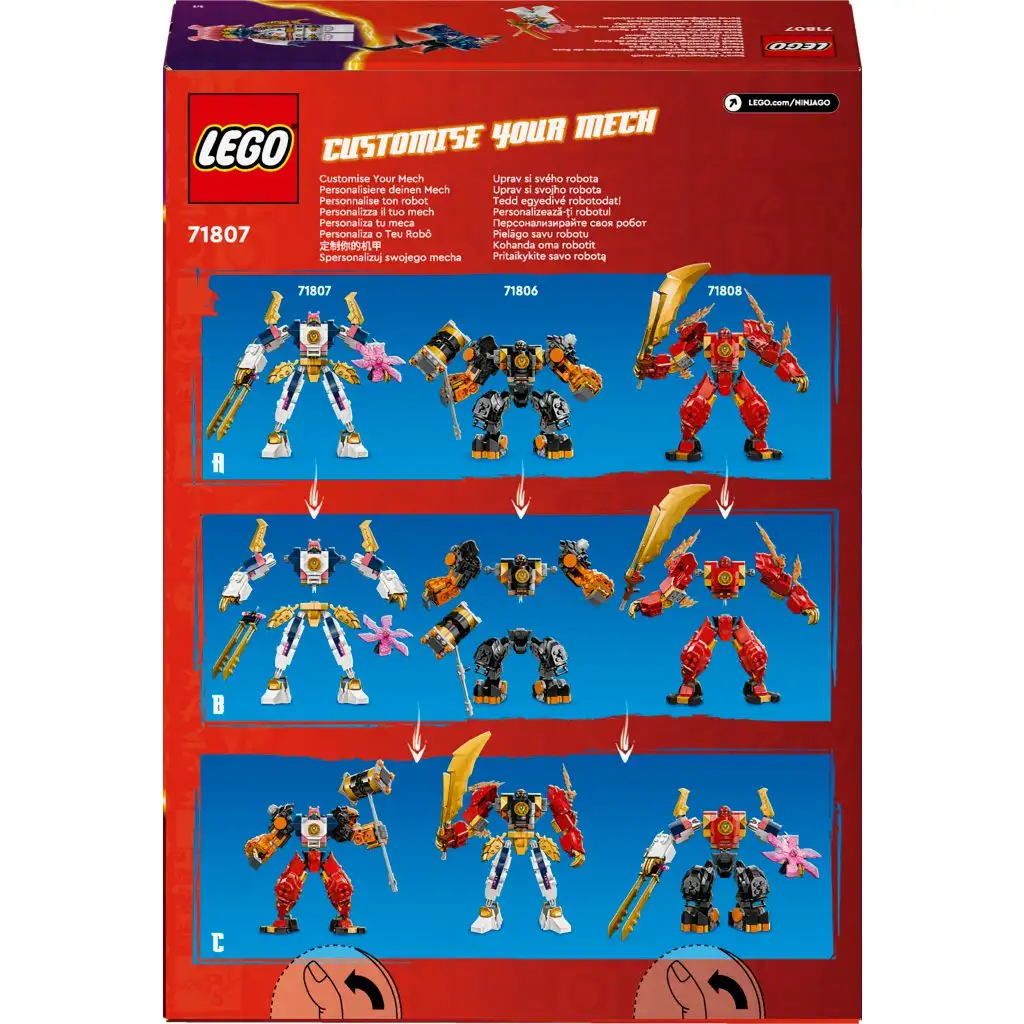 LEGO® Ninjago: Soras Elementar-Spitzenroboter (71807) kép 5